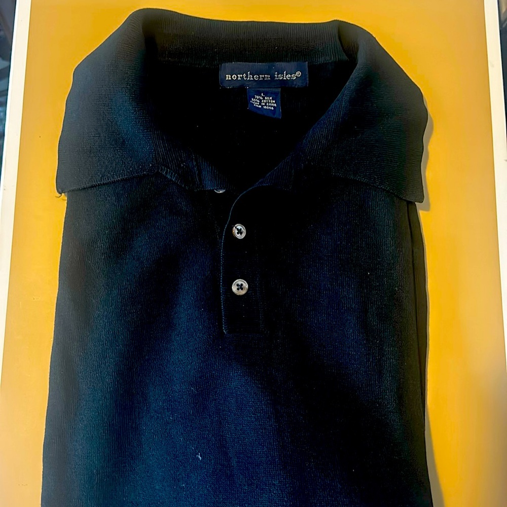 Northern Isle ,  Men’s short sleeve knit polo